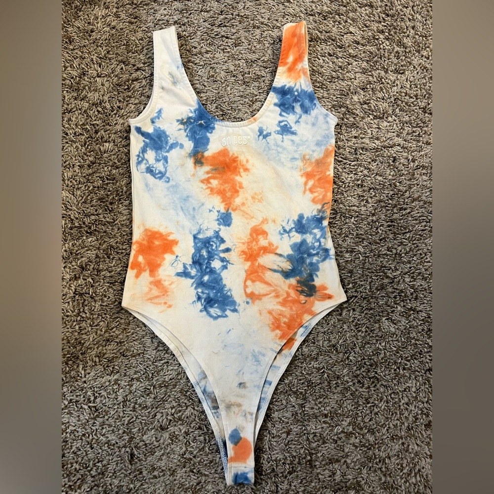 SNIPES tie dye bodysuit
